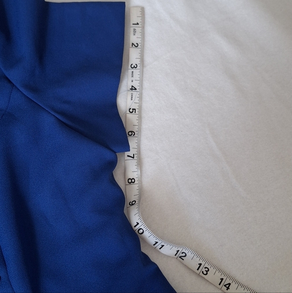 R & M Richards Royal Blue Maxi Skirt - Picture 7 of 14